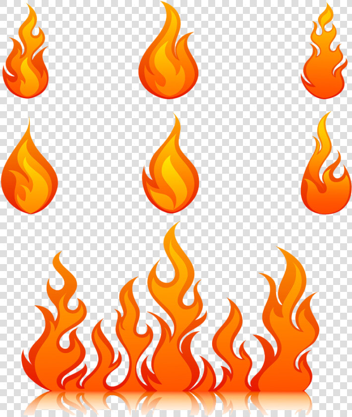 Clipart Flames Royalty Free   Fire Flame Vector Free  HD Png DownloadTransparent PNG