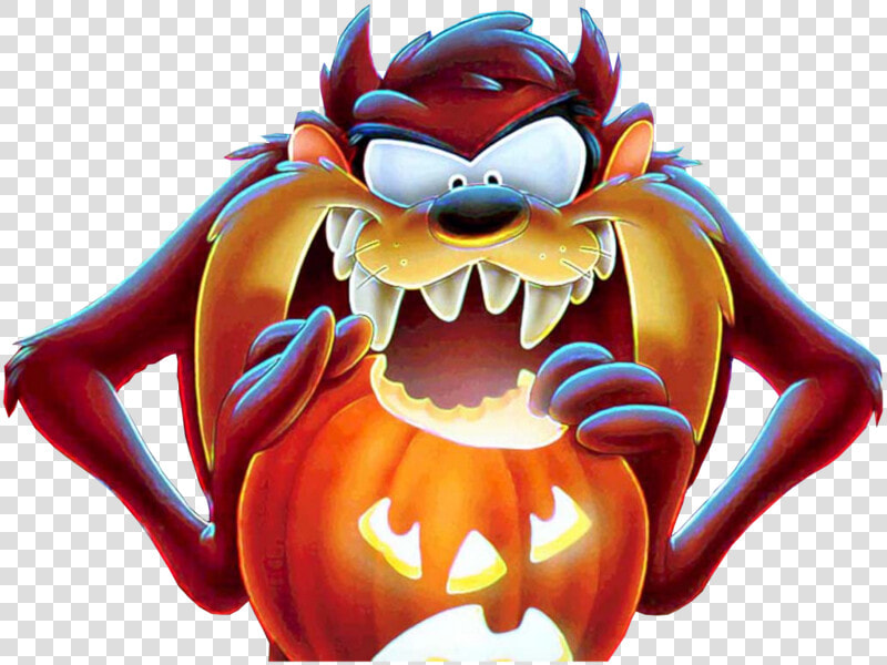 Transparent Taz Png   Looney Tunes Halloween  Png DownloadTransparent PNG