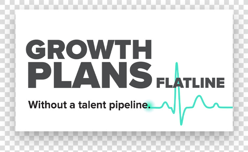 Growth Plans Flatline Without A Talent Pipeline   Graphic Design  HD Png DownloadTransparent PNG