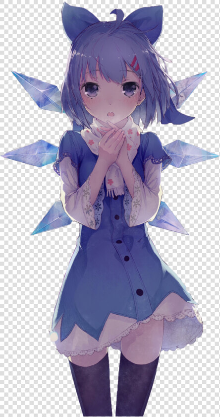 Anime Girl  Cirno  And Game Image   Touhou Wallpaper Phone Cirno  HD Png DownloadTransparent PNG