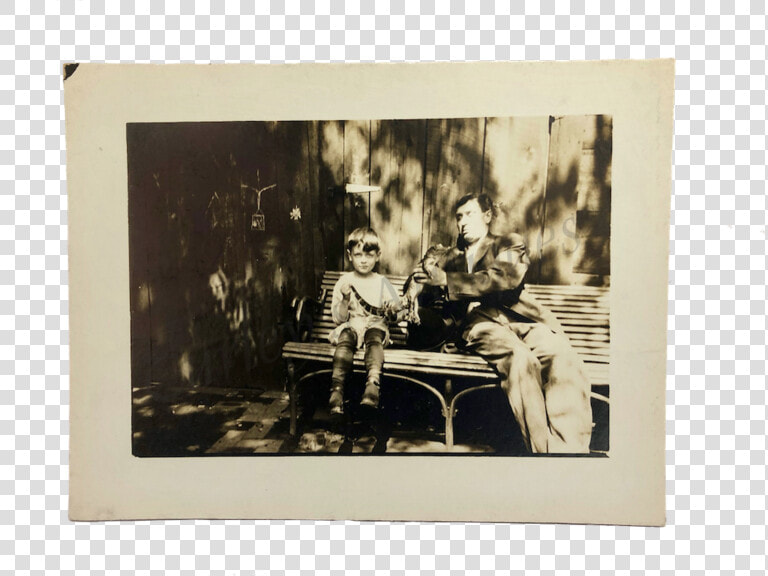 Vintage 1920s Young Boy His Father  amp  Baby Alligator   Photograph  HD Png DownloadTransparent PNG