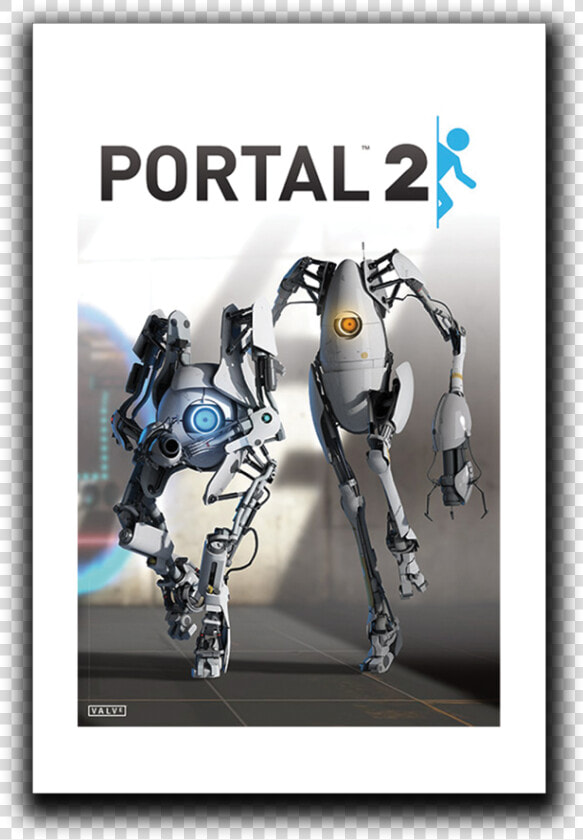 Portal 2 Coop Poster  HD Png DownloadTransparent PNG