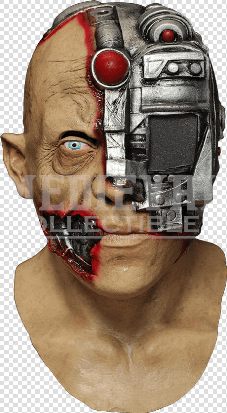 Hd Item Mask Free   Cyborg Face Png  Transparent PngTransparent PNG