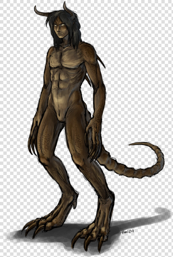 Fictional Creature tail   Fallout 4 Deathclaw Human Hybrid  HD Png DownloadTransparent PNG