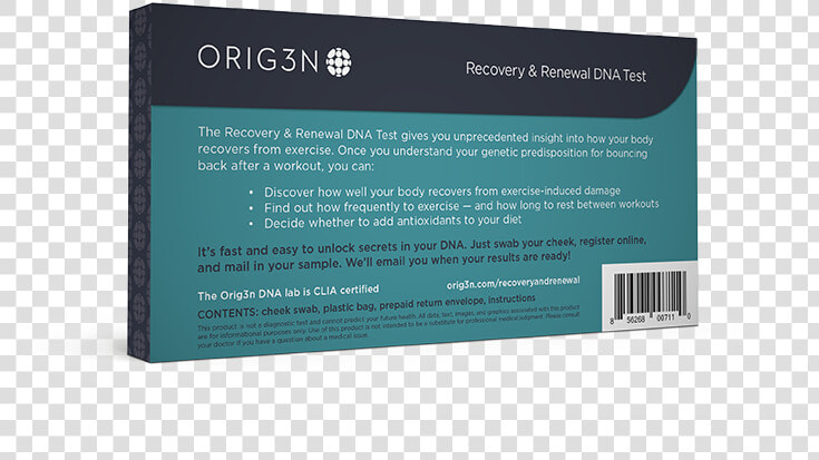 Back Of Recovery  amp  Renewal Dna Test Class  HD Png DownloadTransparent PNG