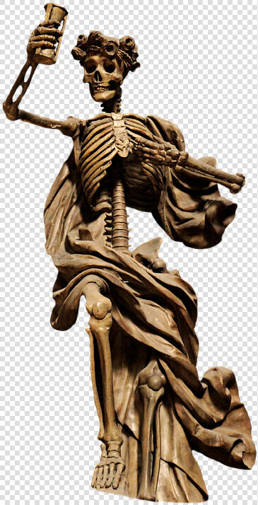 Skeleton  The Death  Png Sculpture  Statue  Death   Sculpture Png  Transparent PngTransparent PNG