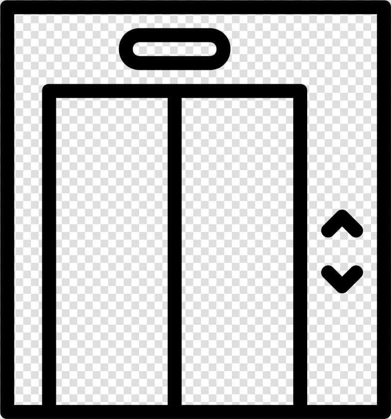 Elevator Icon Png   Transparent Cartoons   Elevator Black And White  Png DownloadTransparent PNG