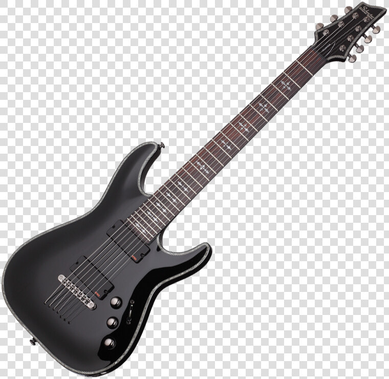 Schecter Hellraiser C 1 Fr Black  HD Png DownloadTransparent PNG