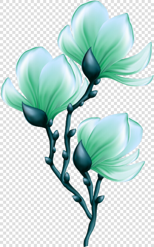 Mq Green Flowers Flower Garden Nature   Clip Art  HD Png DownloadTransparent PNG