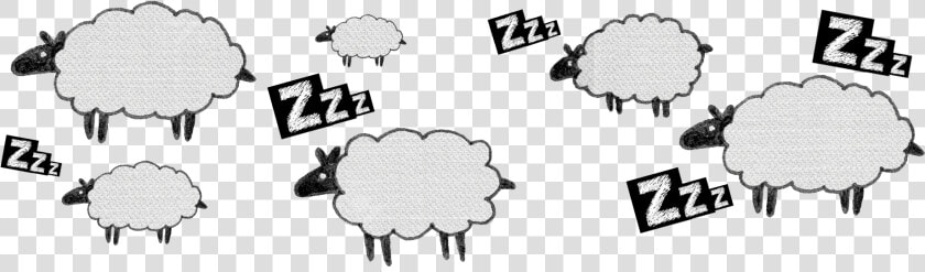 Sleep Sheep Zzz   Black Sheep Tattoo  HD Png DownloadTransparent PNG