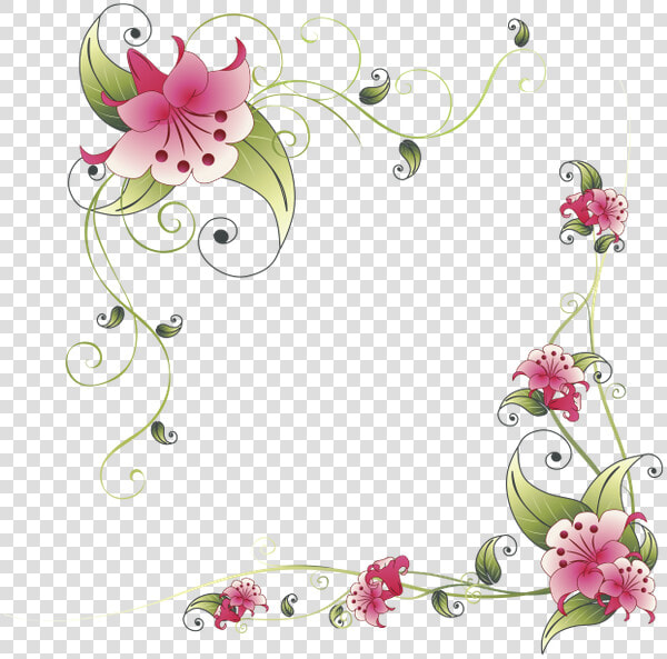 Transparent Clipart Rahmen Blumen   Border Design  HD Png DownloadTransparent PNG