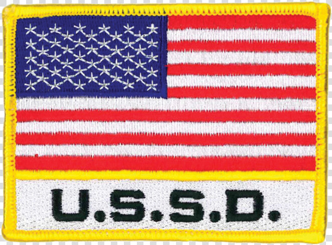 Ussd Flag Patch   Flag Of The United States  HD Png DownloadTransparent PNG