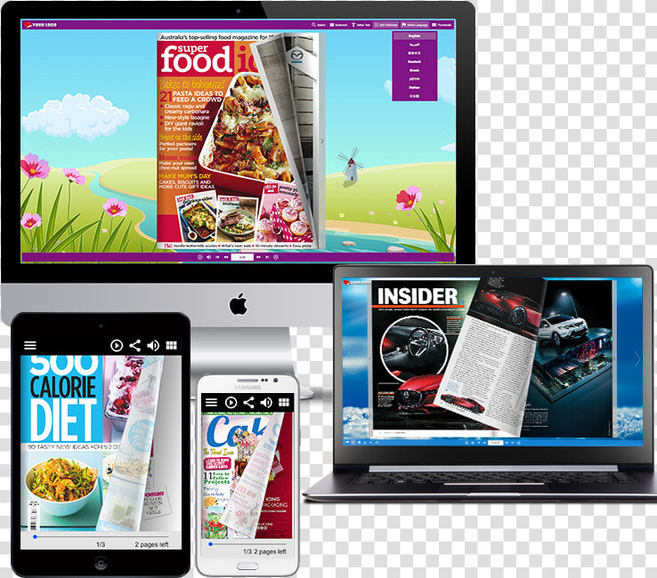 Flipbook Converter  Ebook   Super Food Ideas  HD Png DownloadTransparent PNG