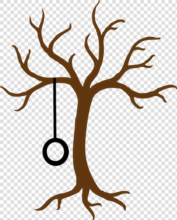 Tree  Child  Winter  Play  Swing  Bare  Tire   Tree With Tire Swing Clipart  HD Png DownloadTransparent PNG