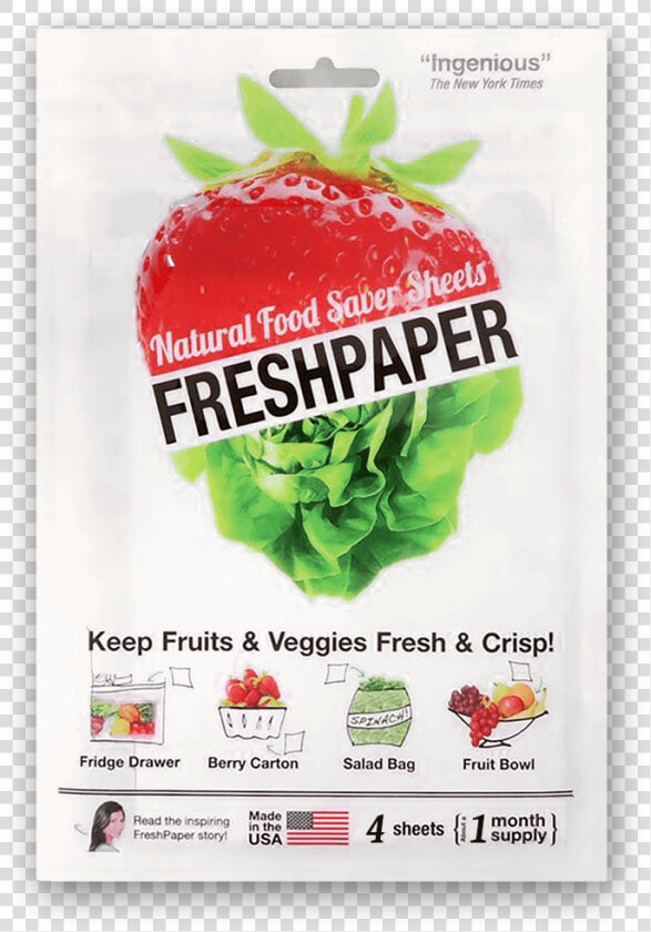 Freshpaper For Produce 4 Sheets   Fresh Paper Packs  HD Png DownloadTransparent PNG