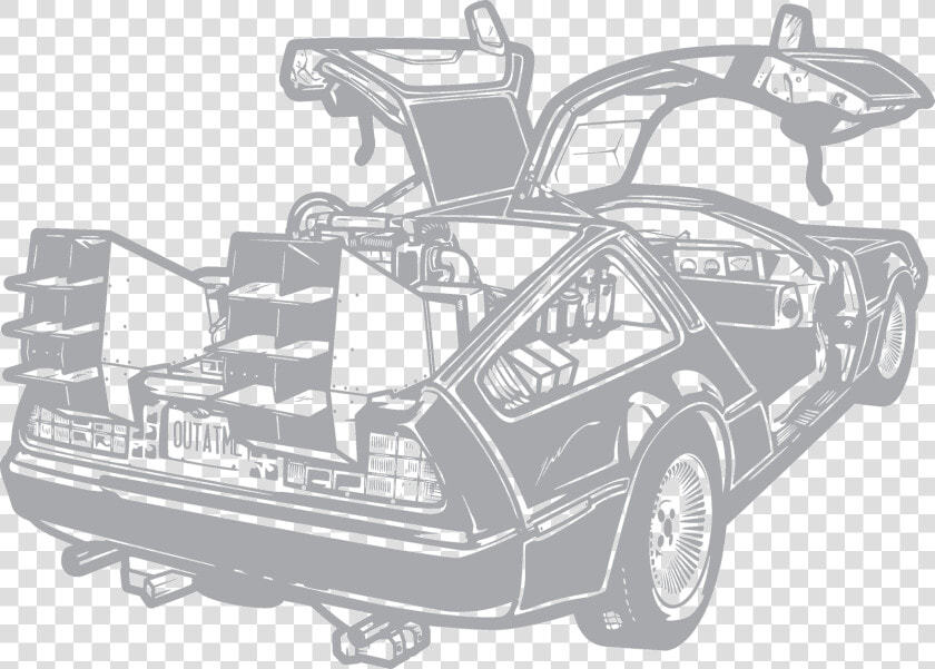 Back To The Future Car Flying Png   Back To The Future Car Vector  Transparent PngTransparent PNG