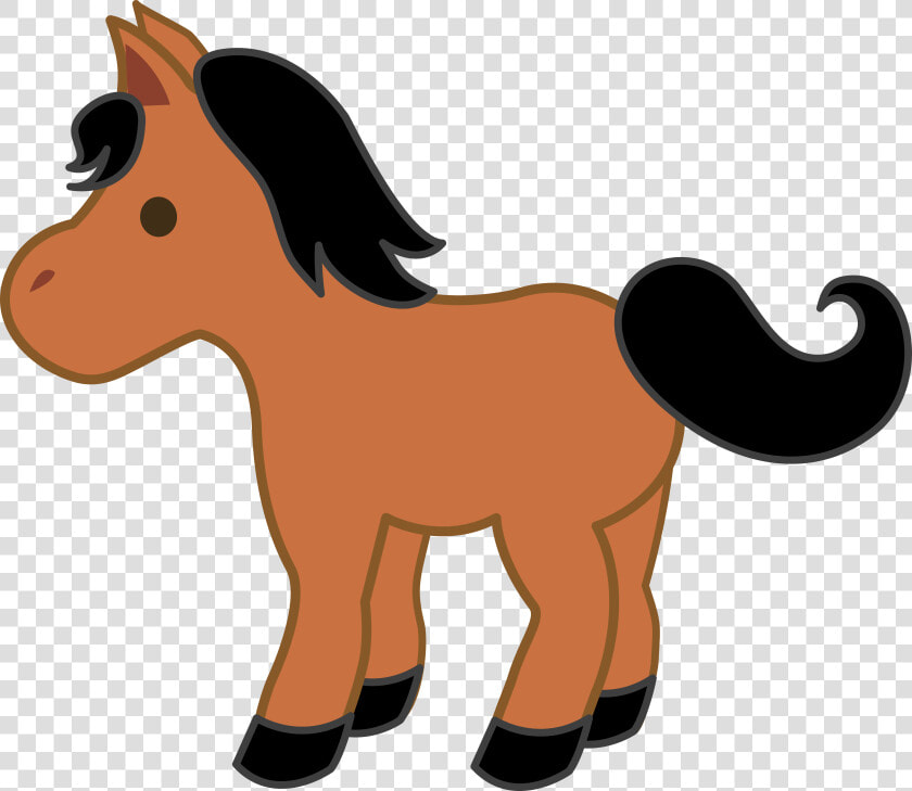 Funny Horse Clipart   Cute Horse Clipart  HD Png DownloadTransparent PNG