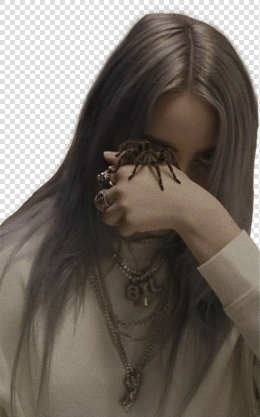  billieeilish  billie  eilish  crown  spider  music   Billie Eilish Dan Spider  HD Png DownloadTransparent PNG