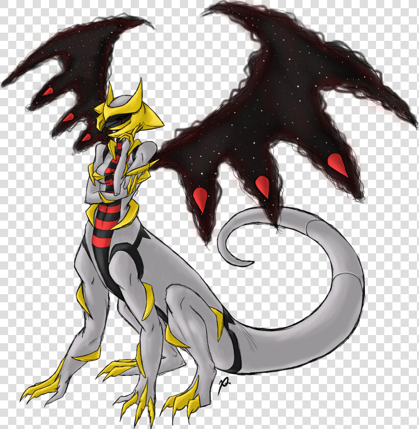 Female Giratina Pokemorph   Giratina Pokemorph  HD Png DownloadTransparent PNG