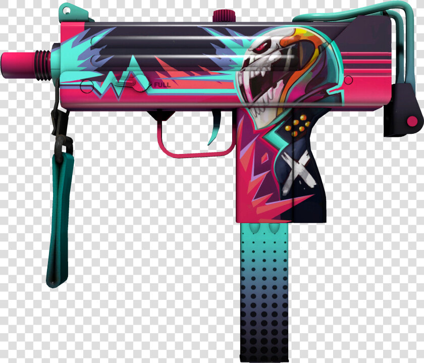 Mac 10 Piloto Neon  HD Png DownloadTransparent PNG