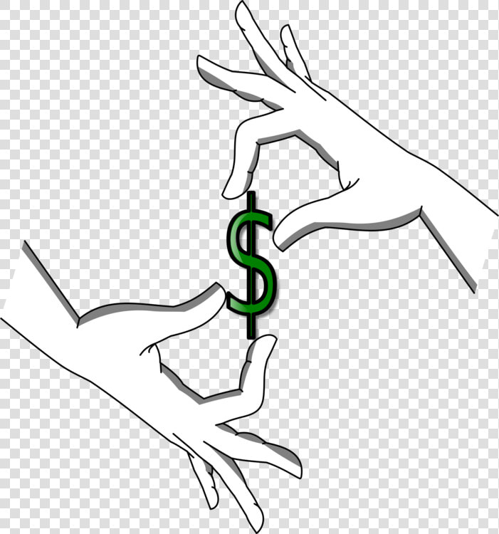 Slope line Art drawing   Hand Pinching Something Drawing  HD Png DownloadTransparent PNG