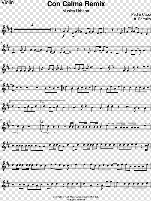 Deep Sea Fandango Violin 2 Sheet Music  HD Png DownloadTransparent PNG