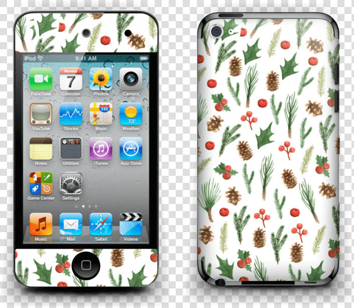 Wintery Mix Skin Ipod Touch 4th Gen   Ipod Touch 4th Generation  HD Png DownloadTransparent PNG