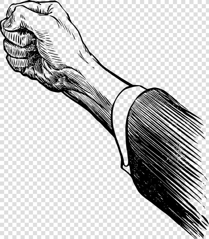 Line Art neck monochrome Photography   Punching Fist Png  Transparent PngTransparent PNG