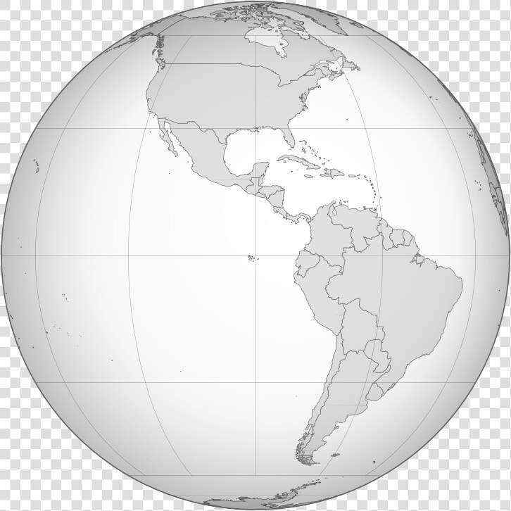 Blankmap Ao 090w Americas   Map  HD Png DownloadTransparent PNG