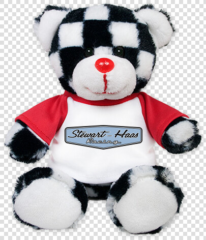 Shr Checkers Teddy And Toddler Shirt Combo   Stewart haas Racing  HD Png DownloadTransparent PNG