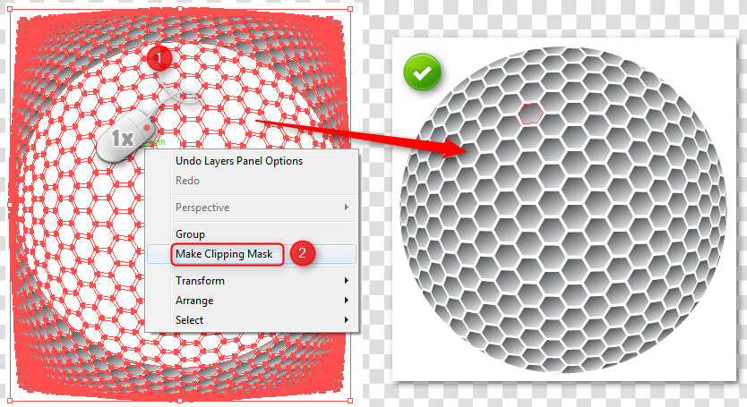 How To Create A Golf Ball In Illustrator   Dots In Concentric Circles  HD Png DownloadTransparent PNG