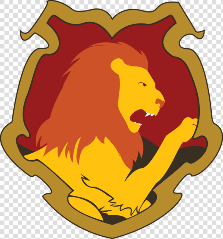 Gryffindor Harry Potter Lion Hogwarts Bag   Harry Potter Lion  HD Png DownloadTransparent PNG