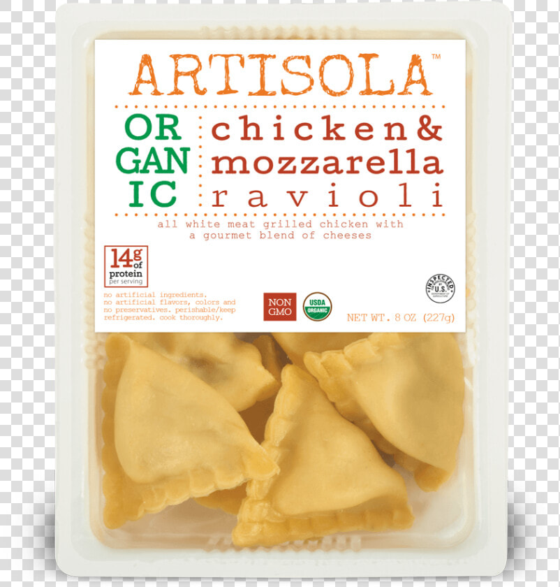 Organic Chicken  amp  Mozzarella Ravioli  HD Png DownloadTransparent PNG