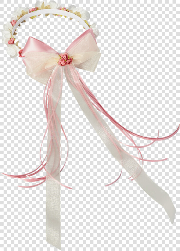 Dusty Rose Silk  amp  Satin Floral Crown Wreath Girls   Party Favor  HD Png DownloadTransparent PNG