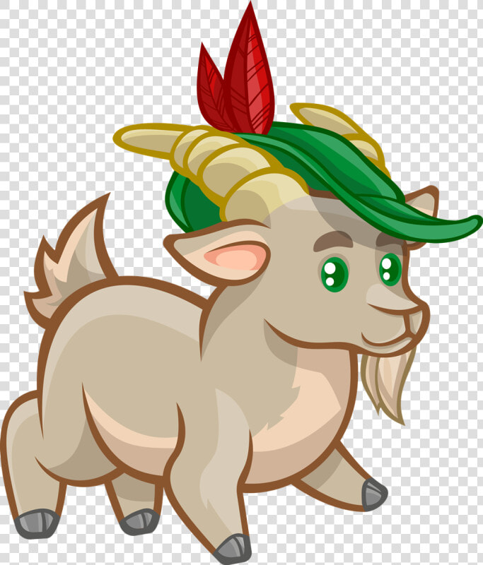 Goat Clipart Chivo   แพะ การ์ตูน น่า รัก ๆ  HD Png DownloadTransparent PNG