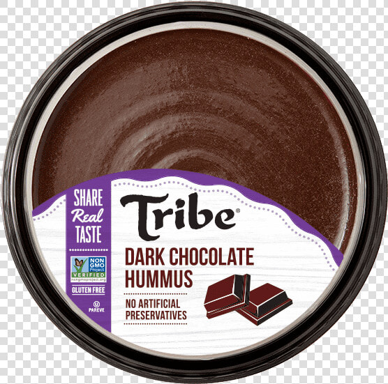 Product   Tribe Dark Chocolate Hummus  HD Png DownloadTransparent PNG