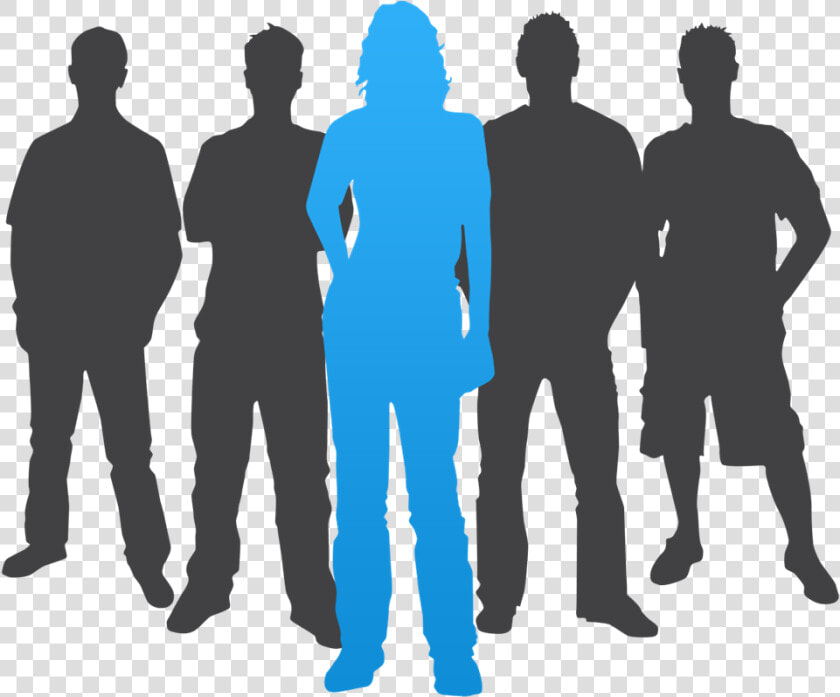 Group Of People Silhouette   Group Of People Clipart  HD Png DownloadTransparent PNG