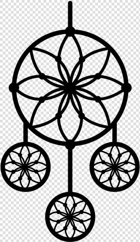 Drawing Dreamcatcher Line Frames Illustrations Hd Images   Dream Catcher Line Drawing  HD Png DownloadTransparent PNG