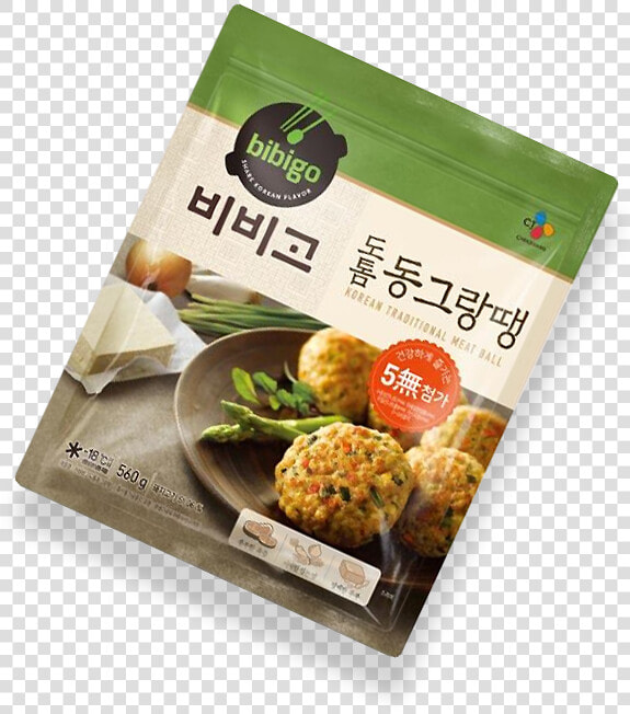 Korean style Meatballs Package Image   Convenience Food  HD Png DownloadTransparent PNG