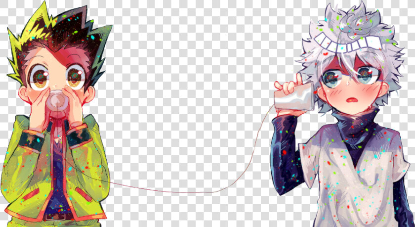  gon  gonfreecs  gonfreecss  killua  killuazoldyck   Reader X Killua  HD Png DownloadTransparent PNG