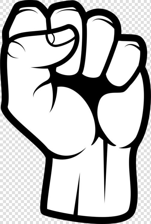 Line Art silhouette human Behavior   Transparent Background Fist Png  Png DownloadTransparent PNG