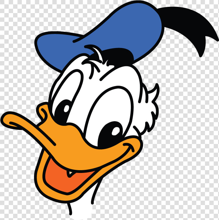 Donald Duck Look Png Image   Step By Step Donald Duck Easy Drawing  Transparent PngTransparent PNG