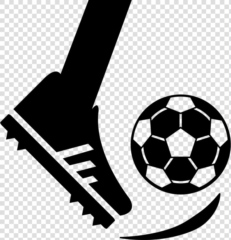 Kicking A Footbal Ball   Football Icon Png  Transparent PngTransparent PNG