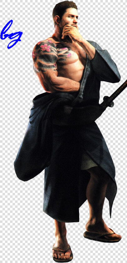 Resident Evil 6 Sexy Chris Redfield   Png Download   Chris Redfield Samurai Outfit  Transparent PngTransparent PNG