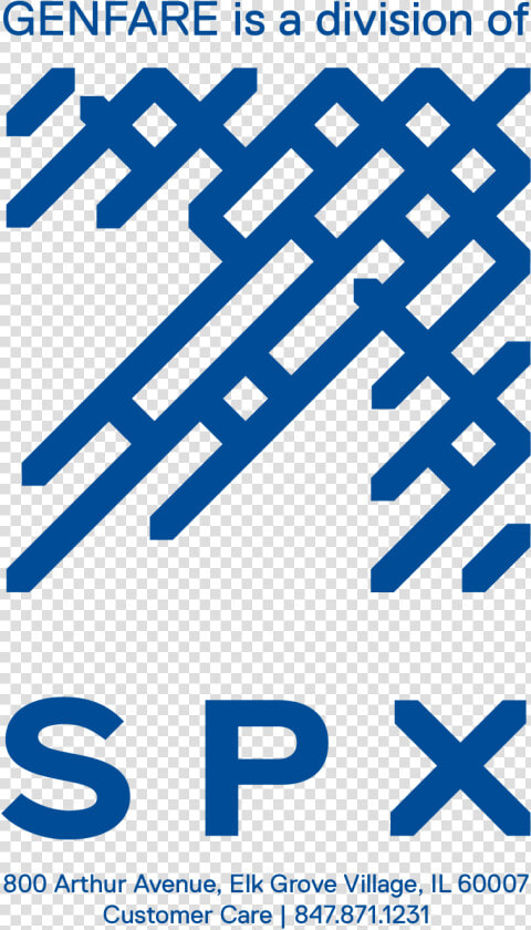 Genfare Is A Division Of Spx With Address   Spx Cooling Technologies Logo  HD Png DownloadTransparent PNG