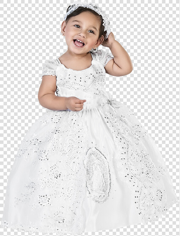 Virgen De Guadalupe Baptism Dresses   Png Download   Flower Girl  Transparent PngTransparent PNG