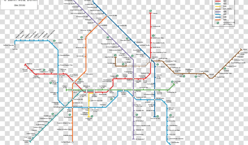 Original Berlin Underground Map   Berlin Underground  HD Png DownloadTransparent PNG