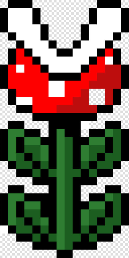 Mario Piranha Plant Pixel Art  HD Png DownloadTransparent PNG