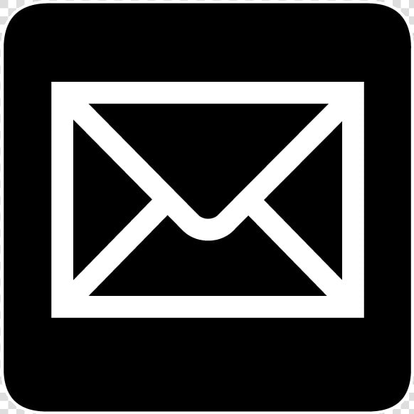 Email Png Black   Email Logo Black And White  Transparent PngTransparent PNG