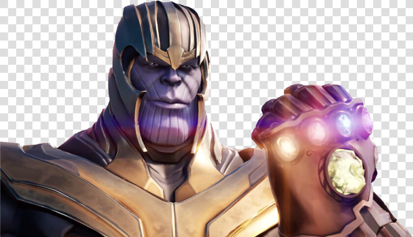 Fortnite Characters Transparent   Thanos With Infinity Stones  HD Png DownloadTransparent PNG